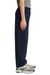 Gildan 18200B Youth Heavy Blend Sweatpants Navy Blue Model Side