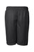 Badger 7207 Mens Pro Mesh Shorts Black Flat Back