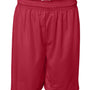 Badger Mens Pro Mesh Shorts - Red - NEW