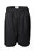 Badger 7209 Mens Pro Mesh Shorts Black Flat Front
