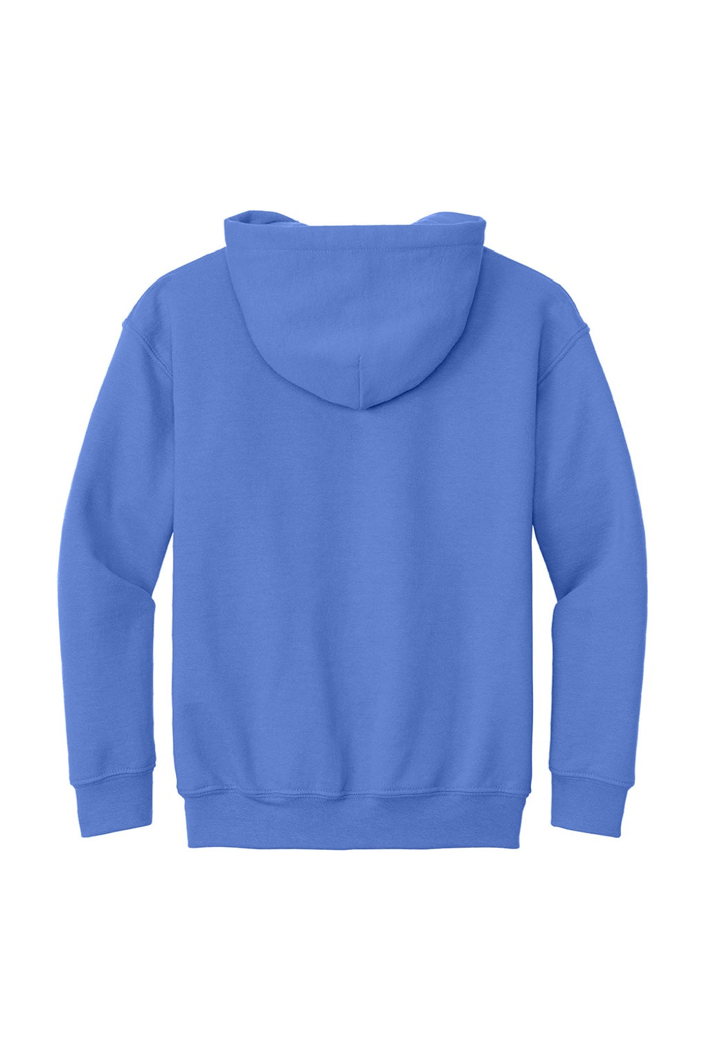 Gildan 18500B Youth Pill Resistant Hooded Sweatshirt Hoodie w/ Pouch Pocket Carolina Blue Flat Back