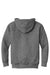 Gildan 18500B Youth Pill Resistant Hooded Sweatshirt Hoodie w/ Pouch Pocket Heather Graphite Grey Flat Back