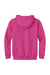 Gildan 18500B Youth Pill Resistant Hooded Sweatshirt Hoodie w/ Pouch Pocket Heliconia Pink Flat Back