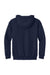 Gildan 18500B Youth Pill Resistant Hooded Sweatshirt Hoodie w/ Pouch Pocket Navy Blue Flat Back