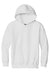 Gildan 18500B Youth Pill Resistant Hooded Sweatshirt Hoodie w/ Pouch Pocket White Flat Front