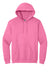 Gildan 18500 Mens Pill Resistant Hooded Sweatshirt Hoodie w/ Pouch Pocket Azalea Pink Flat Front
