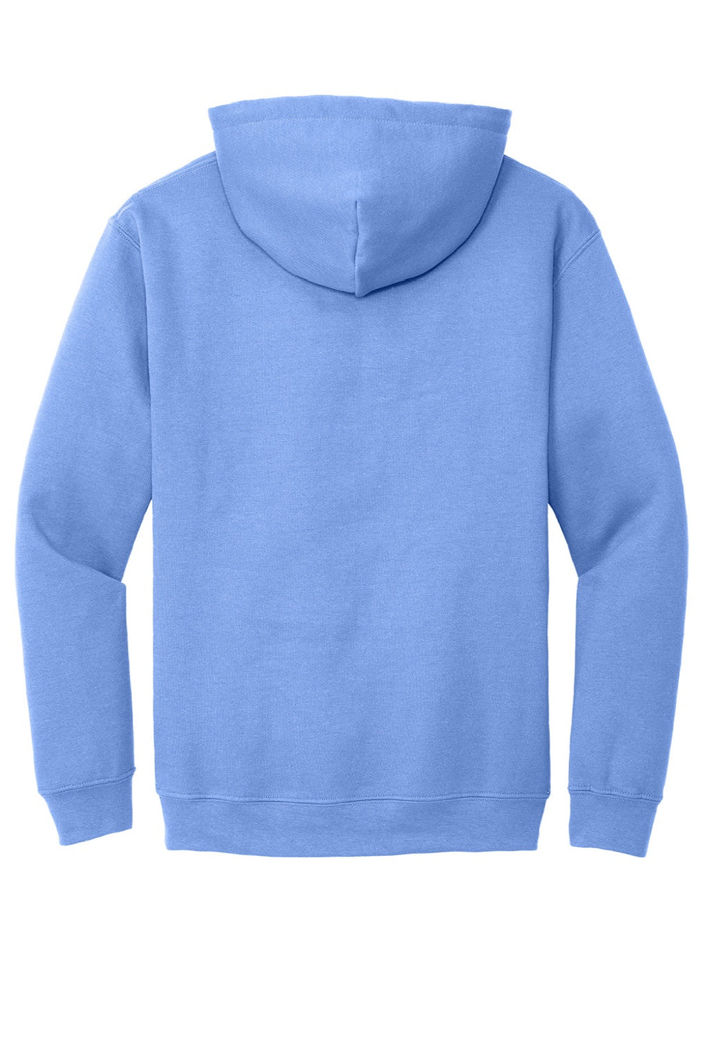 Gildan 18500 Mens Pill Resistant Hooded Sweatshirt Hoodie w/ Pouch Pocket Carolina Blue Flat Back