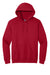 Gildan 18500 Mens Pill Resistant Hooded Sweatshirt Hoodie w/ Pouch Pocket Cherry Red Flat Front