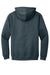 Gildan 18500 Mens Pill Resistant Hooded Sweatshirt Hoodie w/ Pouch Pocket Heather Dark Grey Flat Back