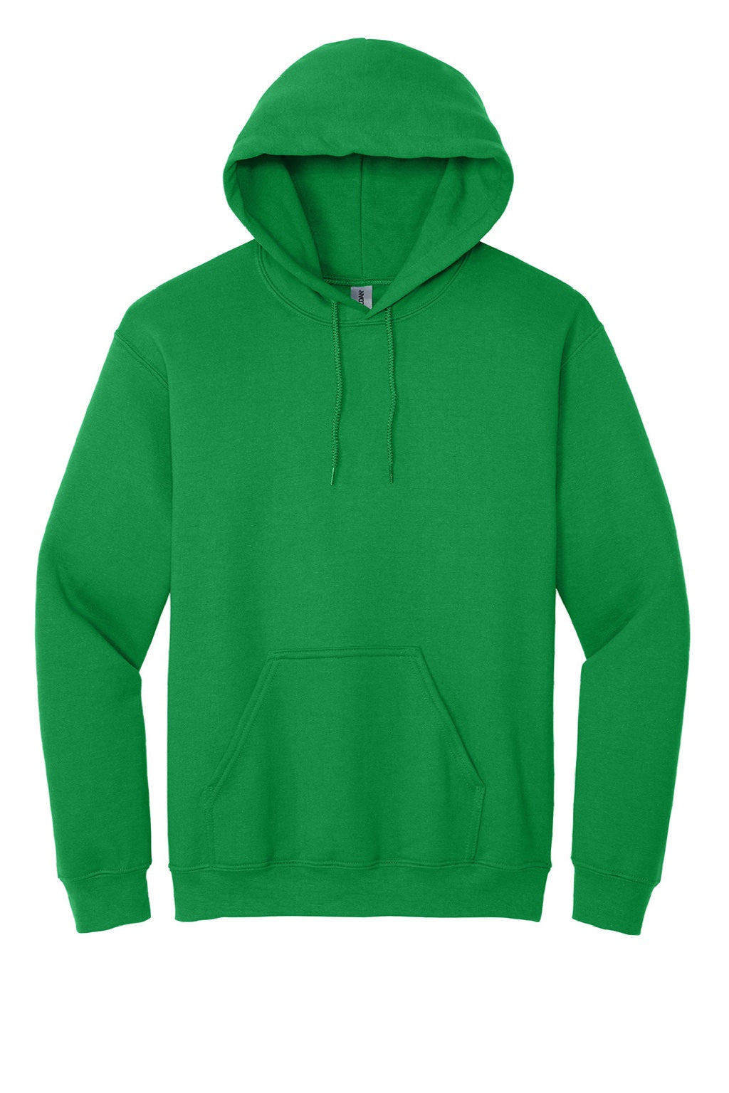Gildan 18500 Mens Pill Resistant Hooded Sweatshirt Hoodie w/ Pouch Pocket Irish Green Flat Front