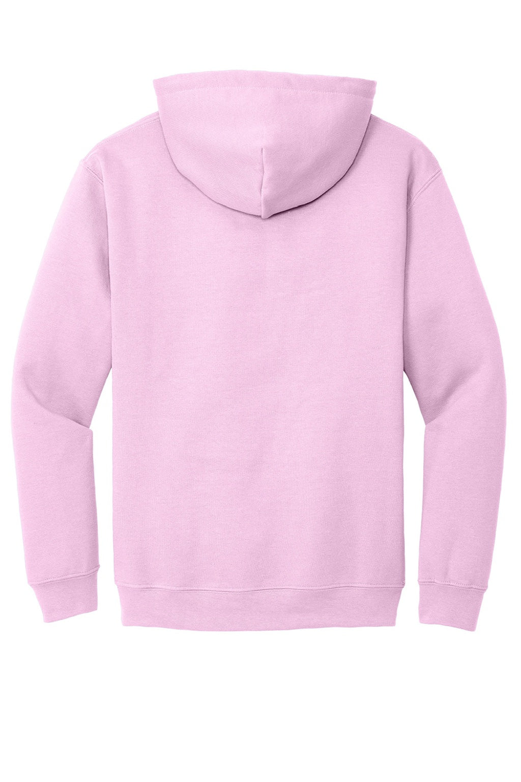 Gildan 18500 Mens Pill Resistant Hooded Sweatshirt Hoodie w/ Pouch Pocket Light Pink Flat Back