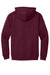 Gildan 18500 Mens Pill Resistant Hooded Sweatshirt Hoodie w/ Pouch Pocket Maroon Flat Back