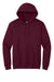 Gildan 18500 Mens Pill Resistant Hooded Sweatshirt Hoodie w/ Pouch Pocket Maroon Flat Front