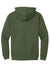 Gildan 18500 Mens Pill Resistant Hooded Sweatshirt Hoodie w/ Pouch Pocket Military Green Flat Back