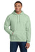 Gildan 18500 Mens Pill Resistant Hooded Sweatshirt Hoodie w/ Pouch Pocket Mint Green Model Front