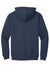 Gildan 18500 Mens Pill Resistant Hooded Sweatshirt Hoodie w/ Pouch Pocket Navy Blue Flat Back