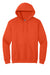 Gildan 18500 Mens Pill Resistant Hooded Sweatshirt Hoodie w/ Pouch Pocket Orange Flat Front