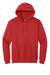 Gildan 18500 Mens Pill Resistant Hooded Sweatshirt Hoodie w/ Pouch Pocket Red Flat Front