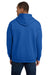 Gildan 18500 Mens Pill Resistant Hooded Sweatshirt Hoodie w/ Pouch Pocket Royal Blue Model Back