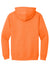 Gildan 18500 Mens Pill Resistant Hooded Sweatshirt Hoodie w/ Pouch Pocket Safety Orange Flat Back