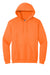 Gildan 18500 Mens Pill Resistant Hooded Sweatshirt Hoodie w/ Pouch Pocket Safety Orange Flat Front