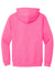 Gildan 18500 Mens Pill Resistant Hooded Sweatshirt Hoodie w/ Pouch Pocket Safety Pink Flat Back