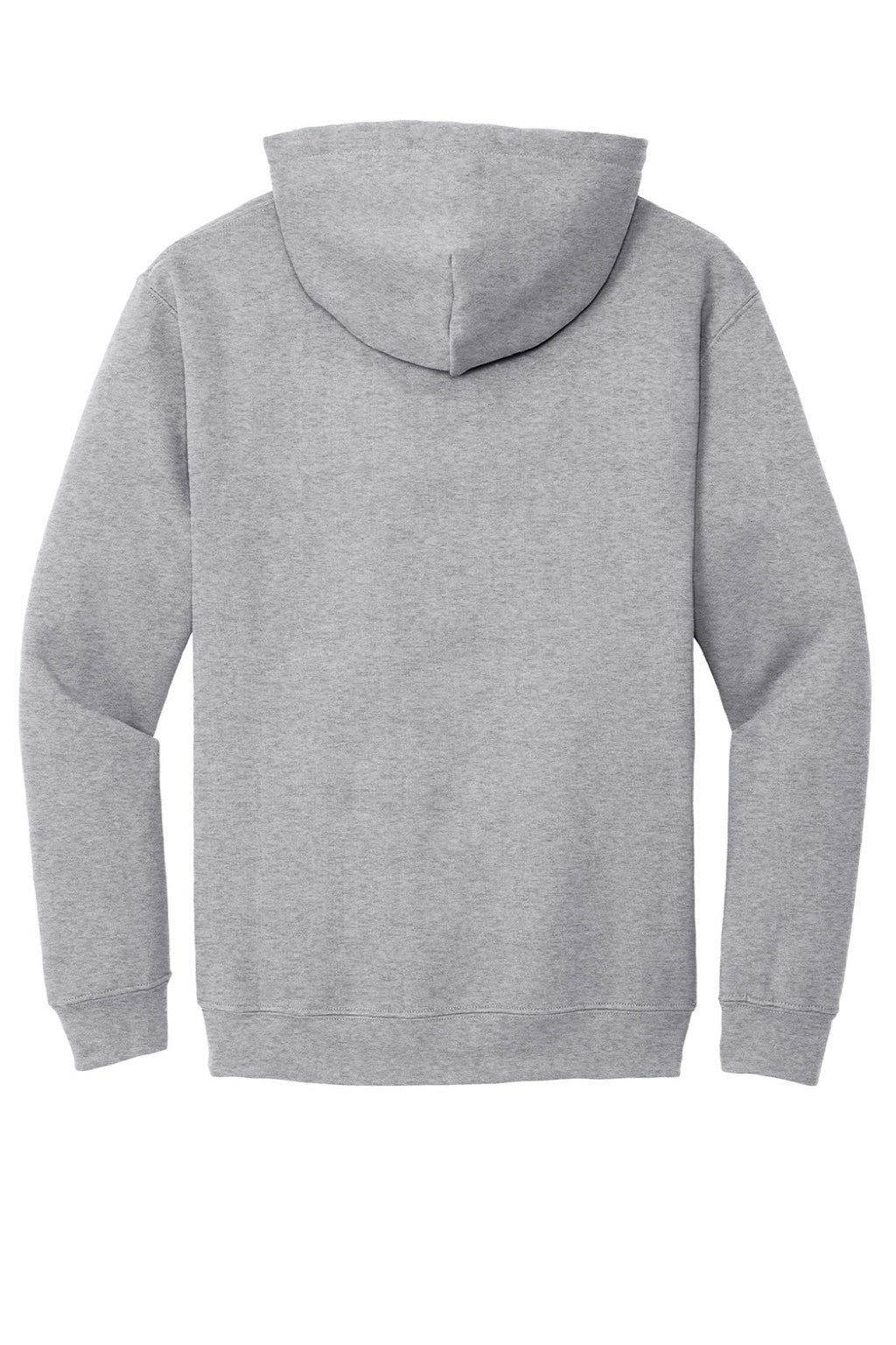 Gildan 18500 Mens Pill Resistant Hooded Sweatshirt Hoodie w/ Pouch Pocket Sport Grey Flat Back