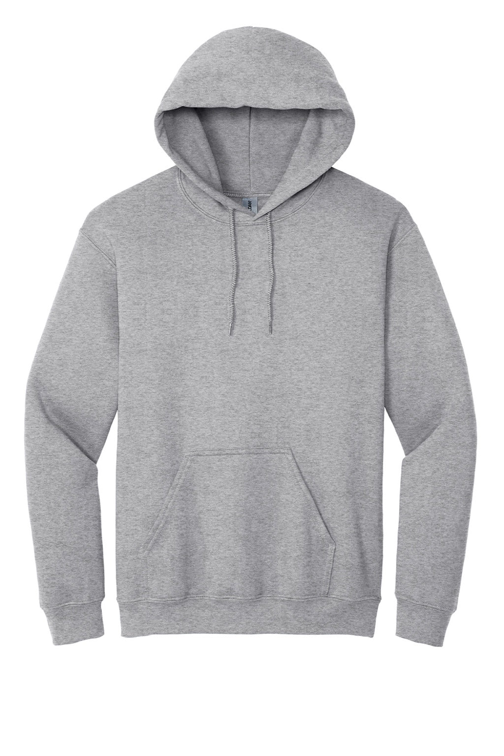 Gildan 18500 Mens Pill Resistant Hooded Sweatshirt Hoodie w/ Pouch Pocket Sport Grey Flat Front