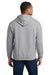 Gildan 18500 Mens Pill Resistant Hooded Sweatshirt Hoodie w/ Pouch Pocket Sport Grey Model Back