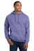 Gildan 18500 Mens Pill Resistant Hooded Sweatshirt Hoodie w/ Pouch Pocket Violet Purple Model Front