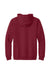 Gildan 18600 Mens Pill Resistant Full Zip Hooded Sweatshirt Hoodie w/ Pockets Cardinal Red Flat Back