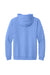 Gildan 18600 Mens Pill Resistant Full Zip Hooded Sweatshirt Hoodie w/ Pockets Carolina Blue Flat Back
