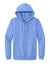 Gildan 18600 Mens Pill Resistant Full Zip Hooded Sweatshirt Hoodie w/ Pockets Carolina Blue Flat Front