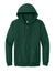 Gildan 18600 Mens Pill Resistant Full Zip Hooded Sweatshirt Hoodie w/ Pockets Forest Green Flat Front