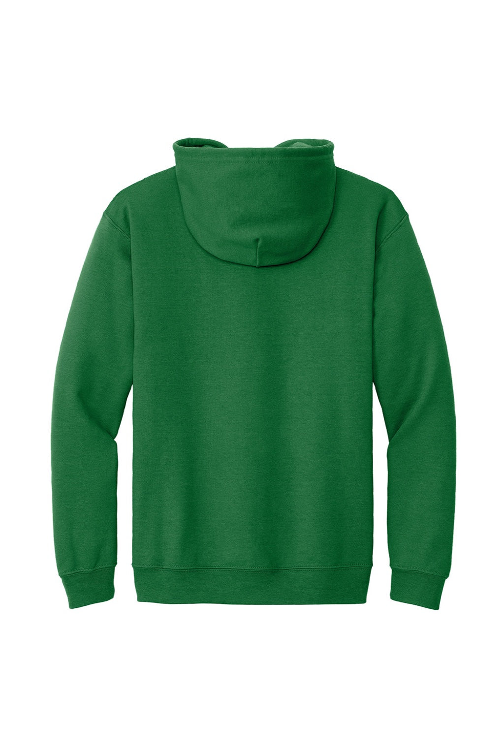 Gildan 18600 Mens Pill Resistant Full Zip Hooded Sweatshirt Hoodie w/ Pockets Irish Green Flat Back