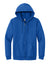 Gildan 18600 Mens Pill Resistant Full Zip Hooded Sweatshirt Hoodie w/ Pockets Royal Blue Flat Front