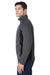 Spyder 187330 Mens Constant Full Zip Sweater Fleece Jacket Polar Grey/Black Model Side