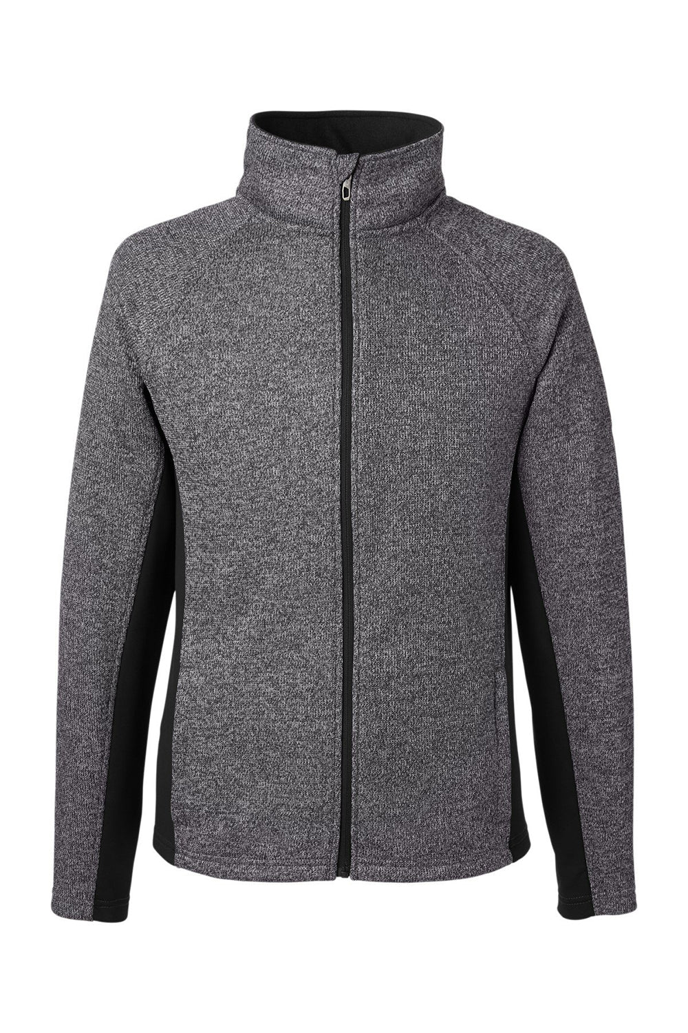 Spyder 187330 Mens Constant Full Zip Sweater Fleece Jacket Polar Grey/Black Flat Front