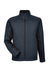 Spyder 187330 Mens Constant Full Zip Sweater Fleece Jacket Frontier Blue/Black Flat Front