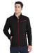 Spyder 187334 Mens Transport Full Zip Jacket Black/Red Model Front