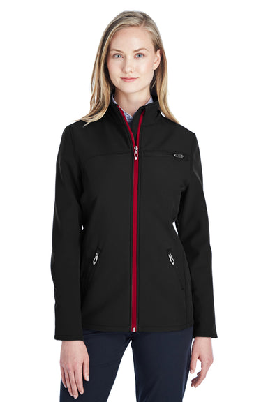 Spyder 187337 Womens Transport Full Zip Jacket Black Model Front