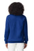 Gildan 19000 Mens Hammer Maxweight Crewneck Sweatshirt Deep Royal Blue Model Back