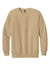 Gildan 19000 Mens Hammer Maxweight Crewneck Sweatshirt Tan Flat Front