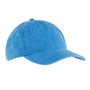 Authentic Pigment Mens Pigment Dyed Adjustable Hat - Royal Caribe Blue