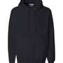 Weatherproof Mens Cross Weave Hooded Sweatshirt Hoodie w/ Pouch Pocket - Navy Blue
