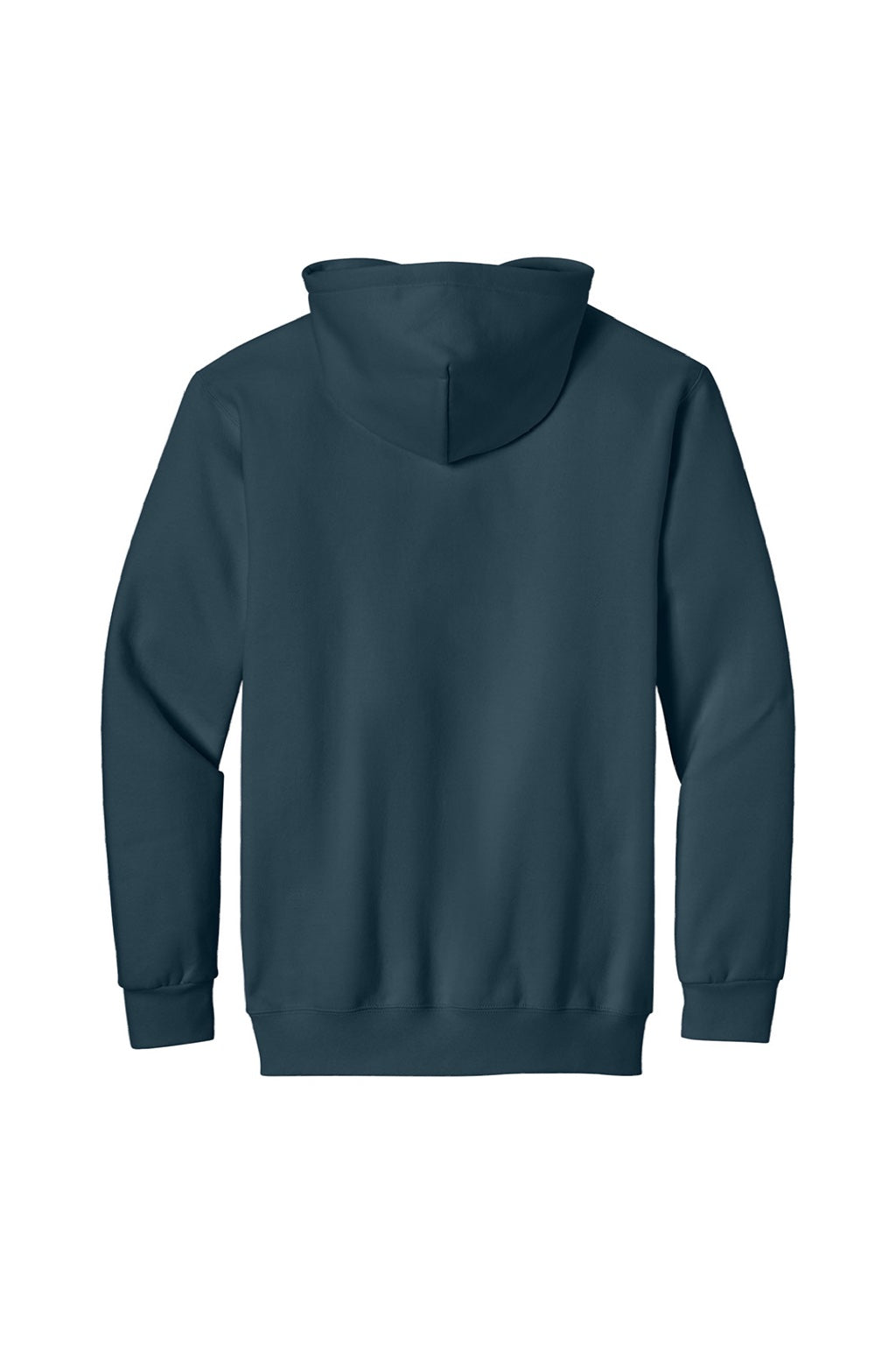 Gildan 19500 Mens Hammer Maxweight Hooded Sweatshirt Hoodie w/ Pouch Pocket Dusk Blue Flat Back