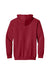 Gildan 19500 Mens Hammer Maxweight Hooded Sweatshirt Hoodie w/ Pouch Pocket Cherry Red Flat Back