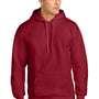 Gildan Mens Hammer Maxweight Hooded Sweatshirt Hoodie w/ Pouch Pocket - Cherry Red - COMING SOON