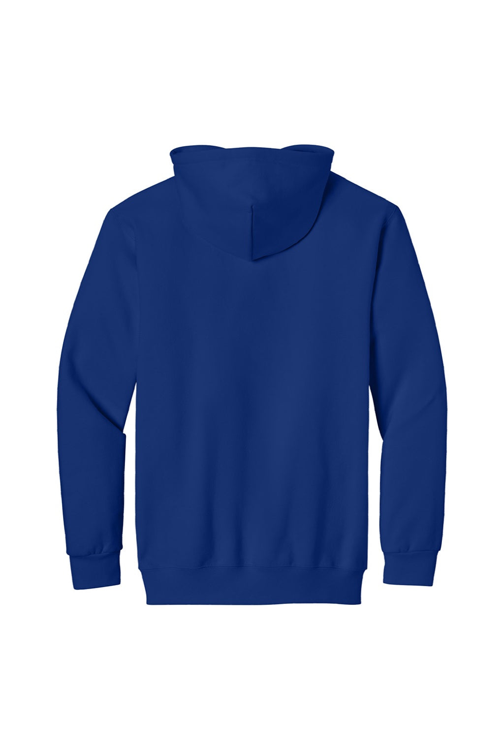 Gildan 19500 Mens Hammer Maxweight Hooded Sweatshirt Hoodie w/ Pouch Pocket Deep Royal Blue Flat Back