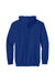 Gildan 19500 Mens Hammer Maxweight Hooded Sweatshirt Hoodie w/ Pouch Pocket Deep Royal Blue Flat Back